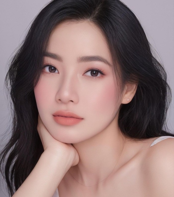 Beginilah paras Titi Kamal dalam efek AI. Titi Kamal bahkan menulis nama versi Koreanya sebagai Park Tee Kam dalam keterangan unggahannya di Instagram. Namun, menurut warganet wajah asli Titi lebih cantik dari versi AI-nya./Foto: Instagram.com/titi_kamall