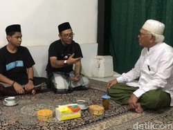 Tunaikan Nazar, David Korban Mario Dandy Sowan Gus Mus di Rembang