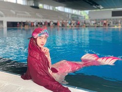 dr Shindy Putri Nikmati Momen Perdana Jadi Mermaid