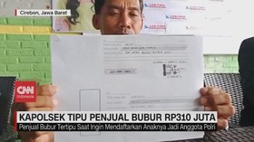 VIDEO: Kapolsek Tipu Penjual Bubur Rp310 Juta