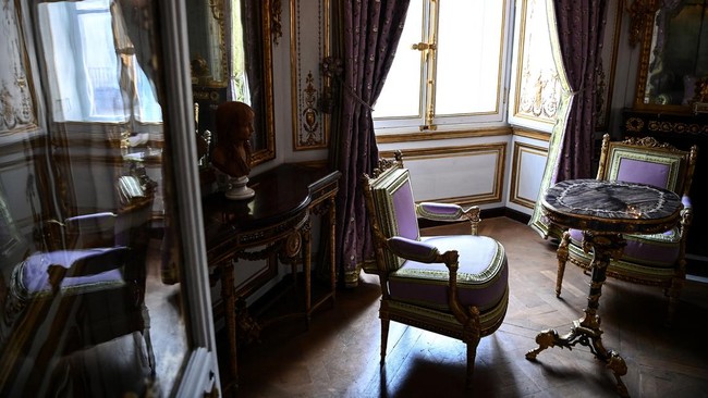 FOTO: Mengintip Kamar Pribadi Marie-Antoinette, Ratu Terakhir Prancis