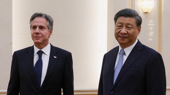 Menlu Amerika Serikat Antony Blinken menegaskan Washington tak mendukung kemerdekaan Taiwan dan menjunjung prinsip satu China.