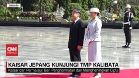VIDEO: Kaisar Jepang Kunjungi TMP Kalibata