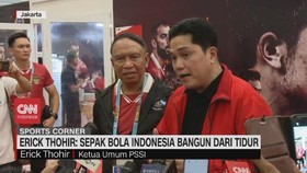 VIDEO: Erick Thohir: Sepak Bola Indonesia Bangun Dari Tidur