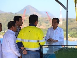 Jokowi Cek Pembangunan Smelter PT AMNT, Gubernur NTB: 59 Persen