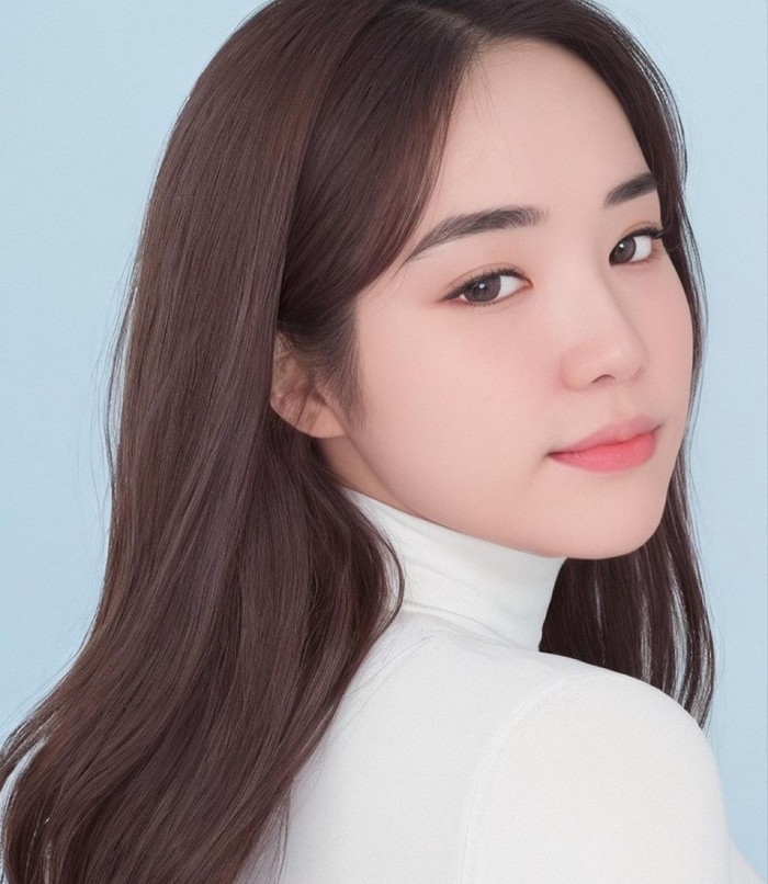 Punya wajah yang terlahir oriental, tak sulit bagi Gisella Anastasia supaya jadi mirip artis Korea. Filter AI itu pun membuat parasnya tampak lebih imut dan awet muda. Bahkan, foto satu ini menjadikannya mirip Gempi! /Foto: Instagram.com/gisel_la