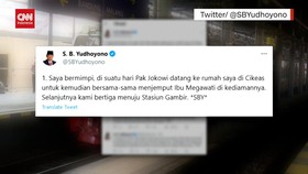 VIDEO: SBY Mimpi Naik Kereta Bareng Mega Dan Jokowi, Puan: Pertanda