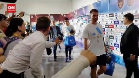 VIDEO: Detik-detik Timnas Argentina Tinggalkan GBK