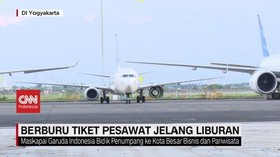 VIDEO: Berburu Tiket Pesawat Jelang Liburan
