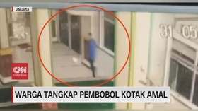 VIDEO: Warga Tangkap Pembobol Kotak Amal