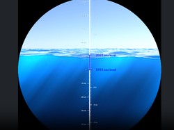 Air Laut Naik 9 Cm dalam 30 Tahun Terakhir, NASA Gambarkan dengan Animasi