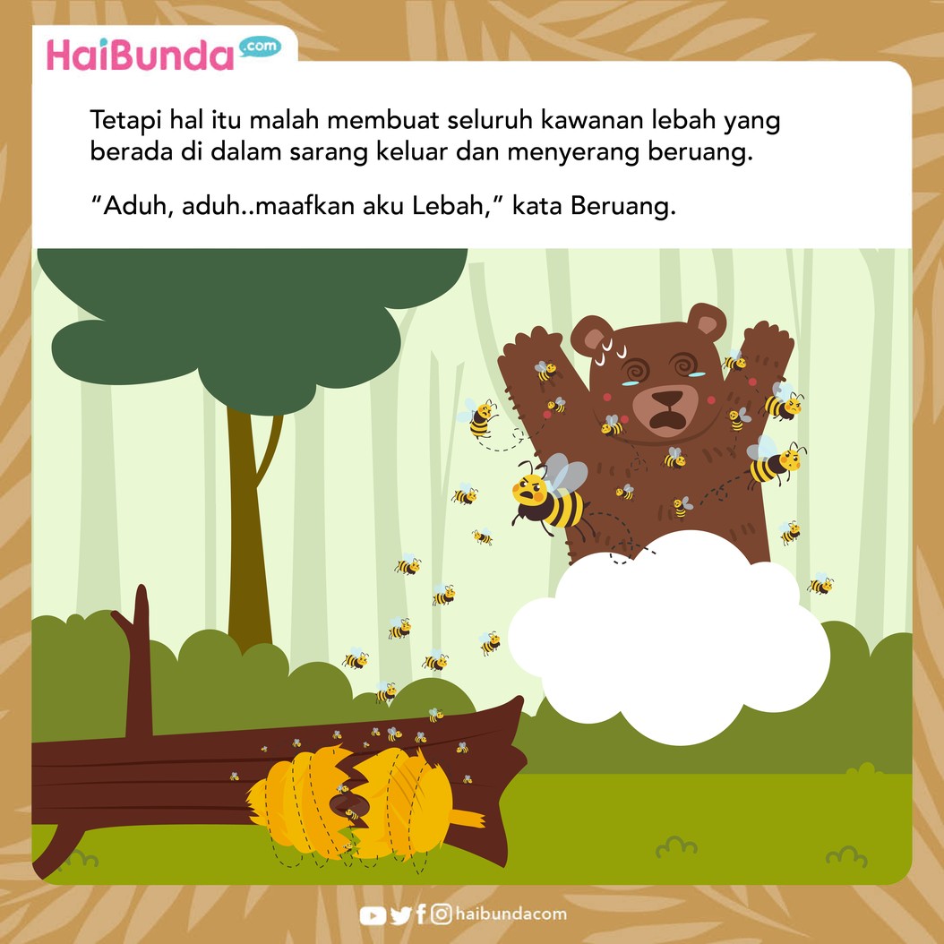Fabel Beruang Pemarah