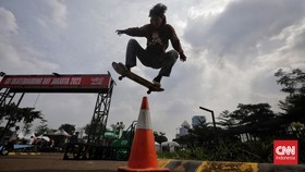 FOTO: Merayakan 'Lebaran' Skateboard di Jakarta