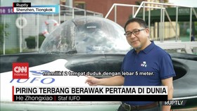 VIDEO: Piring Terbang Berawak Pertama di Dunia