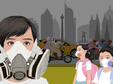 Menanti Hujan Bilas Polusi Udara Jakarta