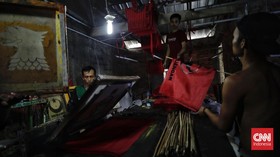 FOTO: Proporsional Terbuka dan Berkah Pemilu untuk Pengusaha Konveksi