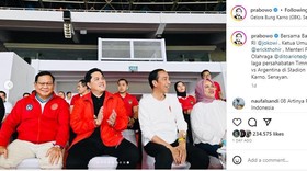 VIDEO: Respons Gerindra Soal Foto Erick Dan Prabowo Nobar di GBK