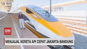 VIDEO: Begini Rasanya 35 Menit Naik Kereta Cepat Jakarta-Bandung