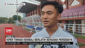 VIDEO: Kiper Timnas Kembali Berlatih Bersama Persebaya