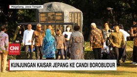 VIDEO: Kunjungan Kaisar Jepang Naruhito ke Candi Borobudur