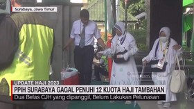VIDEO: PPIH Surabaya Gagal Penuhi 12 Kuota Haji Tambahan