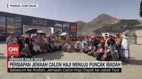 VIDEO: Persiapan Jemaah Haji Menuju Puncak Ibadah