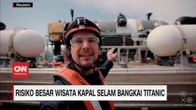 VIDEO: Risiko Besar Wisata Kapal Selam Bangkai Titanic