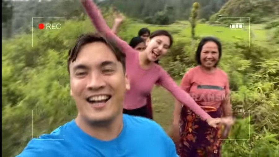 Syahnaz Sadiqah dan Rendy Kjaernett