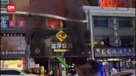 VIDEO: Restoran Barbeku Di Tiongkok Meledak, 31 Orang Tewas