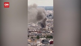 VIDEO: Ledakan Gas, 30 Warga Paris Terluka, Gedung Runtuh