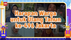 VIDEO: Makin Keren dan Modern, Harapan Warga di HUT-496 Jakarta