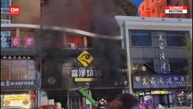 VIDEO: Ledakan di Restoran Barbeku China, 31 Pengunjung Tewas