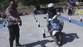 Polisi Bakal Revisi Ujian Praktik SIM C Zig-zag dan Angka 8