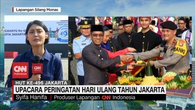 VIDEO: Upacara Peringatan Hari Ulang Tahun ke-496 Jakarta