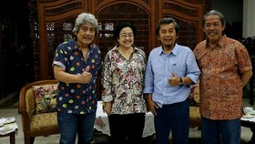 Megawati Terima Grup Musik Bimbo Jelang Puncak Bulan Bung Karno