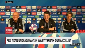 VIDEO: Collina, Wasit Terbaik Dunia Diundang PSSI