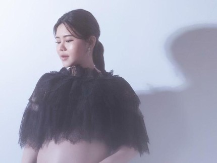 7 Potret Maternity Shoot Melisa Idol Sekaligus Umumkan Jenis Kelamin Bayinya