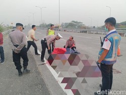 Mayat Bersimbah Darah Ditemukan di Jalan Tol, Diduga Korban Pembunuhan