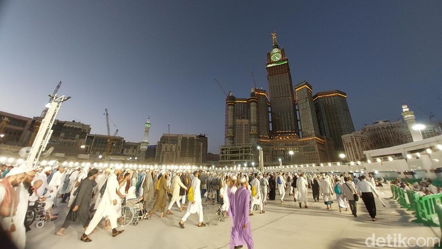 Jemaah di Masjidil Haram, Arab Saudi