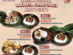Catat! 5 Promo Makanan Rayakan Hari Ulang Tahun Jakarta Ini Masih Berlaku
