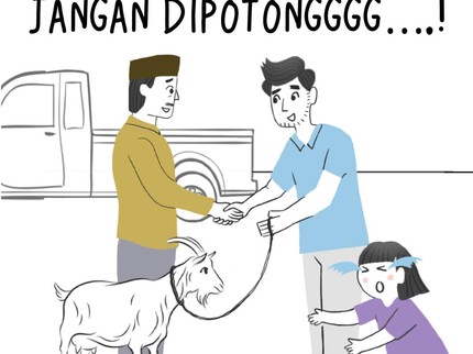 Kambing Kakak Jangan Dipotongggggg.....!