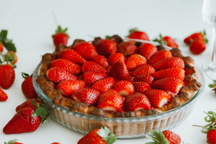 Manfaat Strawberry. Foto: Pexels.com/Roman Odintsov