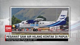 VIDEO: Pesawat SAM Air Hilang Kontak di Papua, Tim Evakuasi Dikerahkan