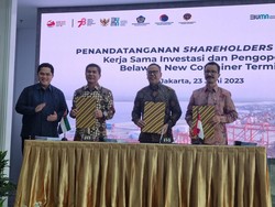 Kerjasama dengan Dubai, Infrastruktur Pelabuhan Belawan Makin Diperkuat