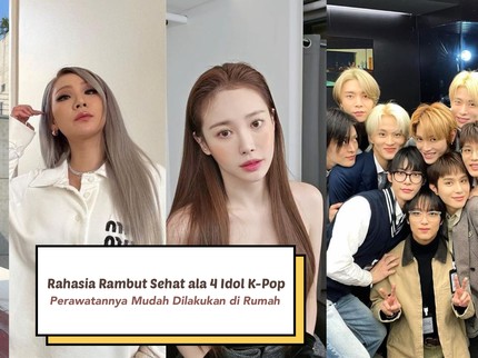 Rahasia Rambut Sehat ala 4 Idol K-Pop, Perawatannya Mudah Dilakukan di Rumah