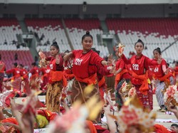 3 Ribu Penari Nusantara Siap Meriahkan Puncak Bulan Bung Karno di GBK
