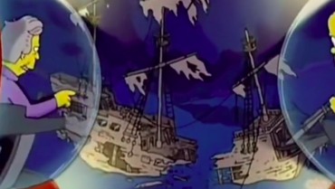 The Simpsons Ramalkan soal Bencana Kapal Selam Titanic 17 Tahun Lalu