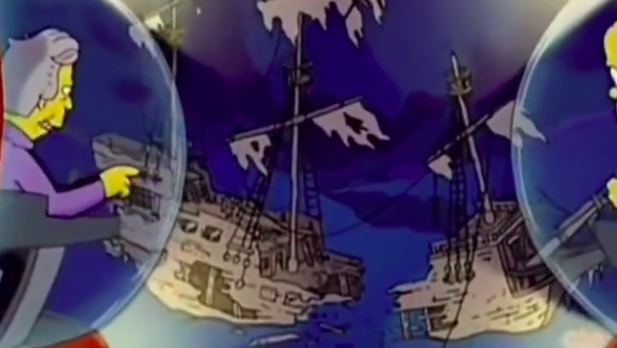 The Simpsons Ramalkan soal Bencana Kapal Selam Titanic 17 Tahun Lalu