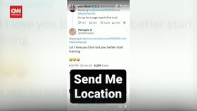 VIDEO: Ditantang  Elon Musk Duel, Zuckerberg: Send Me Location