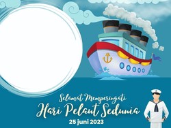 20 Twibbon Hari Pelaut Sedunia 2023, untuk Peringatannya 25 Juni